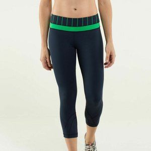 Lululemon Run Inspire Crop II Inkwell H10903